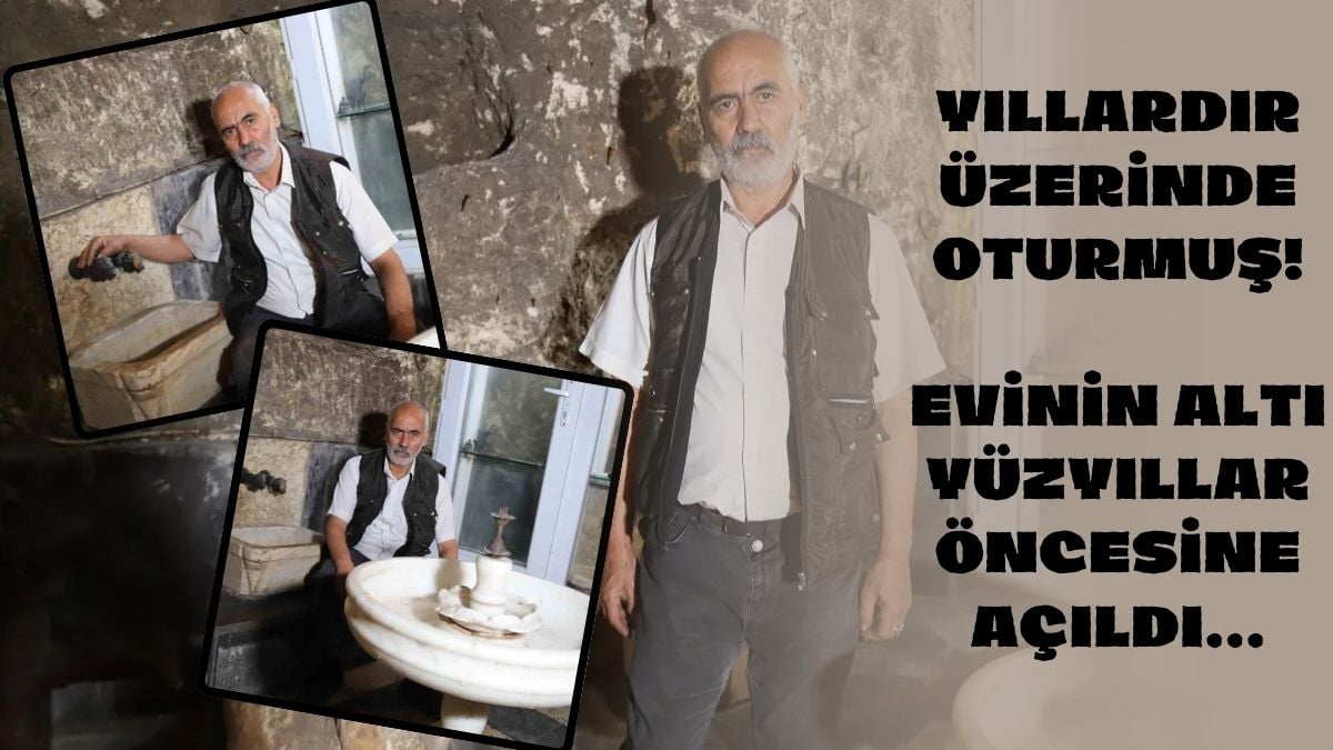 Yıllarca oturduğu evinin altından çıktı! Evini müzeye çevirmişti, meğer asıl müze aşağıdaymış