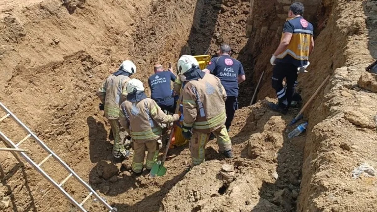 Tuzla’da inşaat alanında 3 işçi göçük altında kaldı