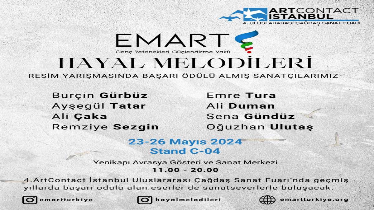 Hayal Melodileri 2024 ArtContact Sanat Fuarı’nda