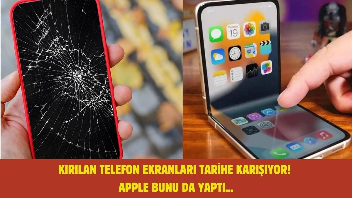 Telefonlarda kırılmaz cam devri kapanıyor! Apple patentini aldı, çatlamış ekranlar tarihe karışacak