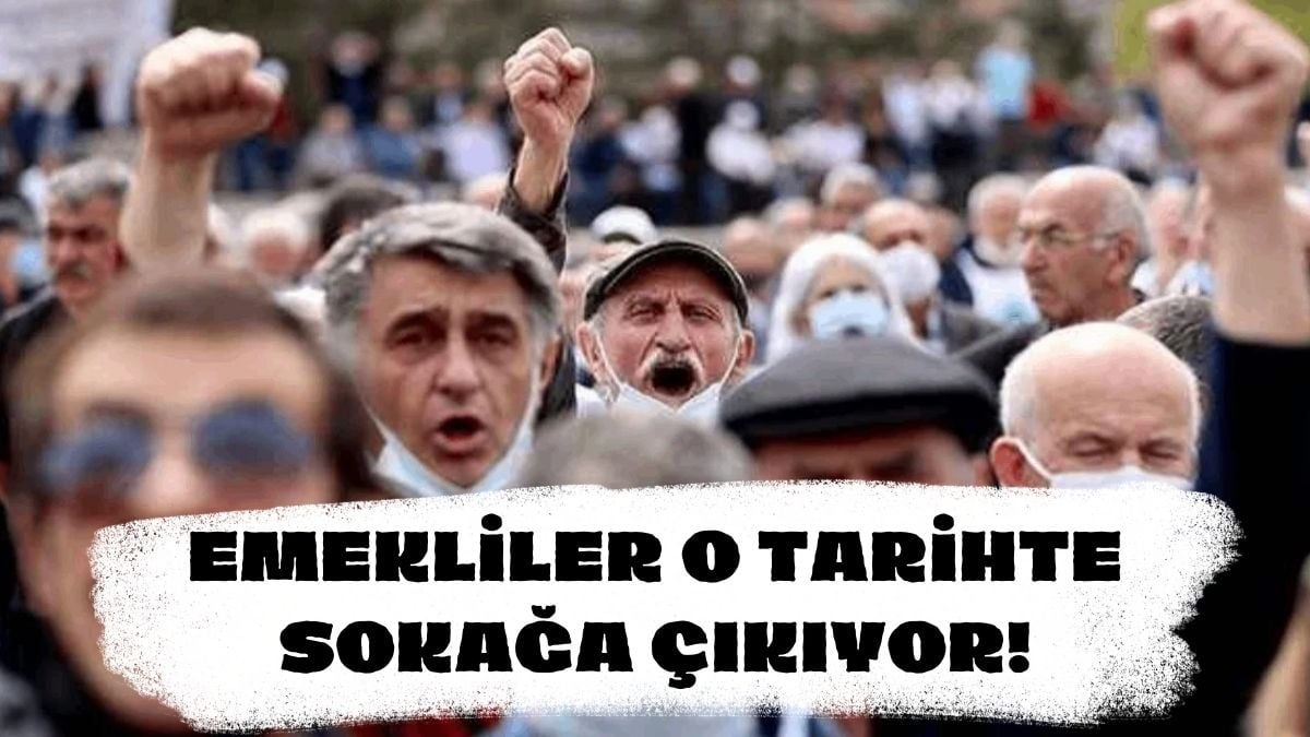 Emekliler sokaklara iniyor! Geçinemeyen emekliler harekete geçti: O tarihte miting yapacaklar