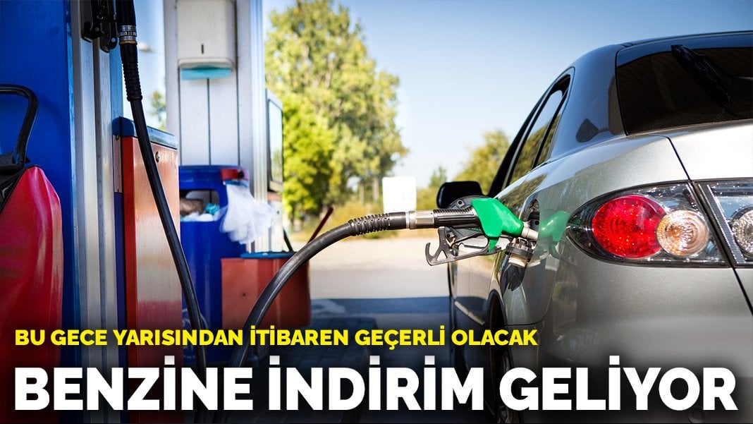 Benzine indirim geliyor: Bu gece yarısından itibaren geçerli olacak! İşte güncel akaryakıt fiyatları