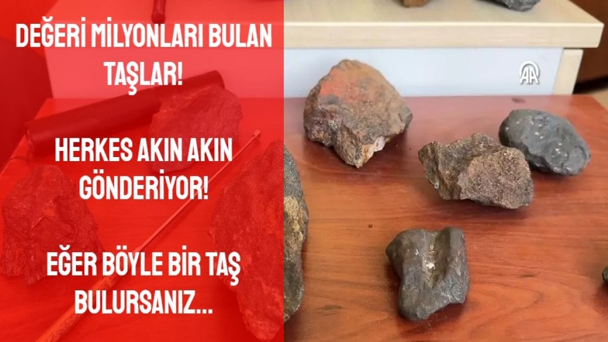 Değeri milyonları bulan taş! Duyanlar Türkiye’nin her yerinden göndermeye başladı: Eğer böyle taş bulursanız…