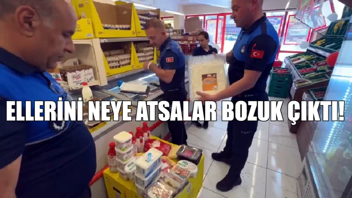 Bir zincir market skandalı daha! Peynir, et, süt, tatlı…Zabıtalar ellerini neye atsalar bozuk çıktı