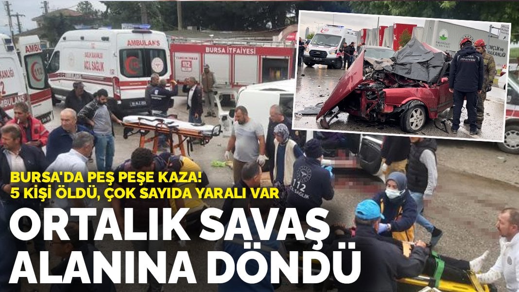 5 ölü çok sayıda yaralı var: Ortalık savaş alanına döndü