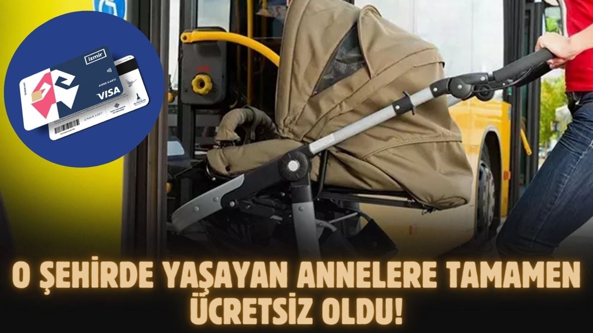 Annelere toplu taşıma bedava oluyor! Büyükşehir Belediyesi duyurdu: Haziran ayında başlıyor