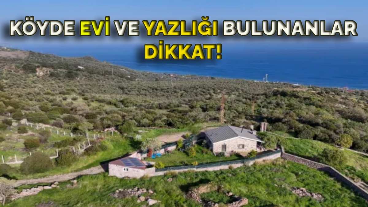 Köyde evi ve yazlığı olanlar yandı! Duyanlar anında satışa çıkarıyor: Haziran ayına tarih verildi