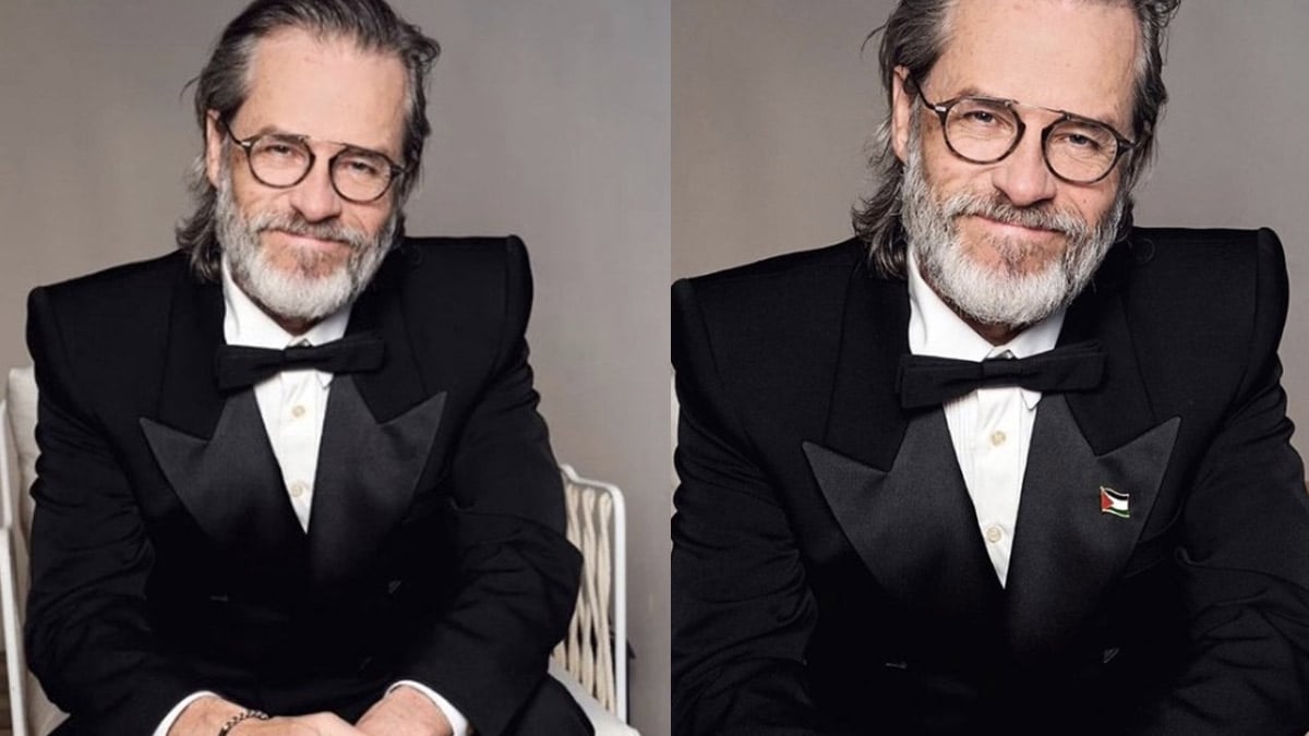 Vanity Fair, Guy Pearce’ın taktığı Filistin rozetini fotoğraftan sildi iddiası doğrulandı