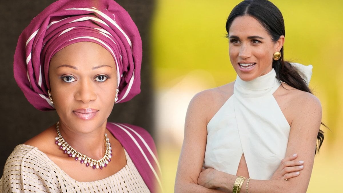 Nijerya First Lady’sinden Meghan Markle’a kıyafet eleştirisi