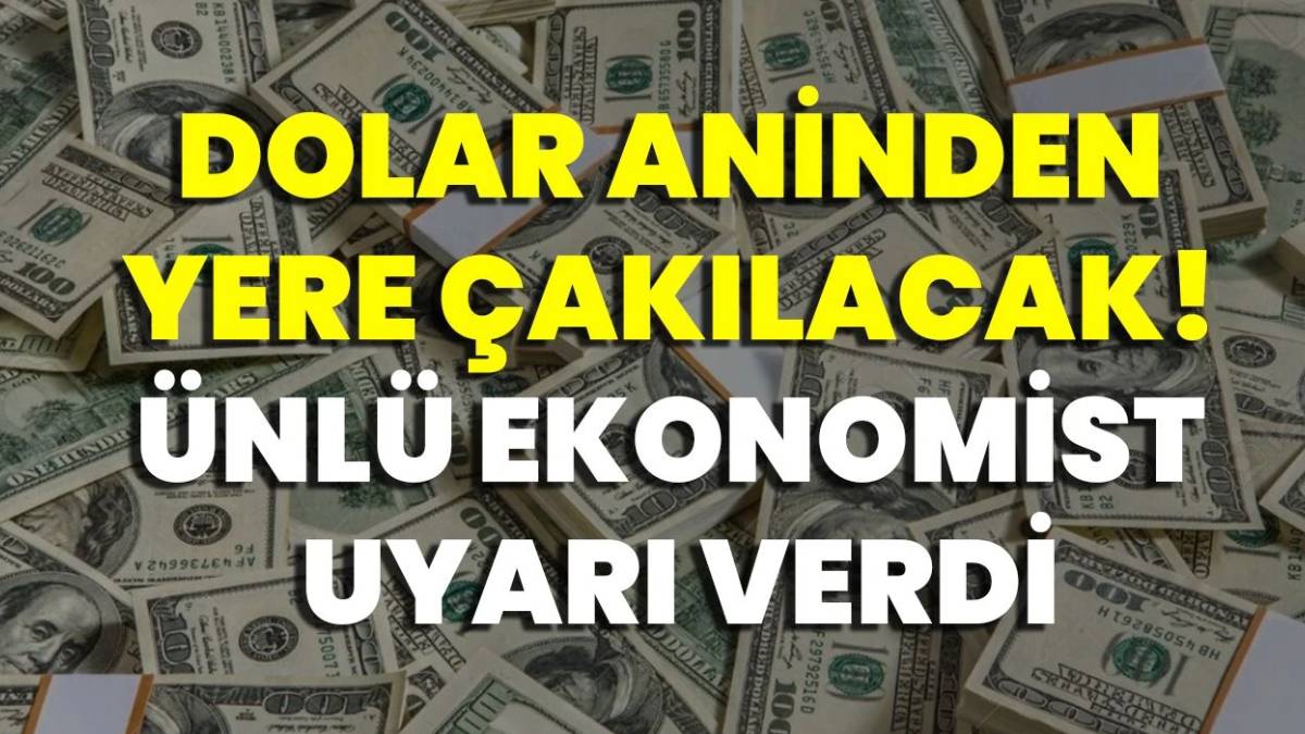 Elinde dolar olan dımdızlak kalacak! Büyük düşüş öncesi uyardı: Hazır olun 25 liraya düşecek