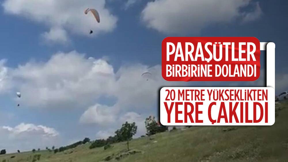 Ankara’da Paraşüt Faciası! 1 Ölü, 2 Yaralı