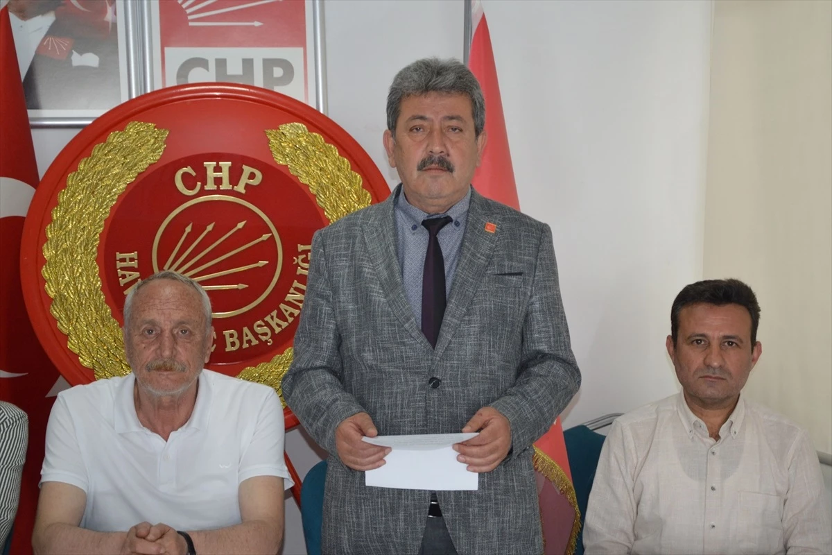 CHP Havza İlçe Başkanlığı Büyük Emekli Mitingi Düzenliyor