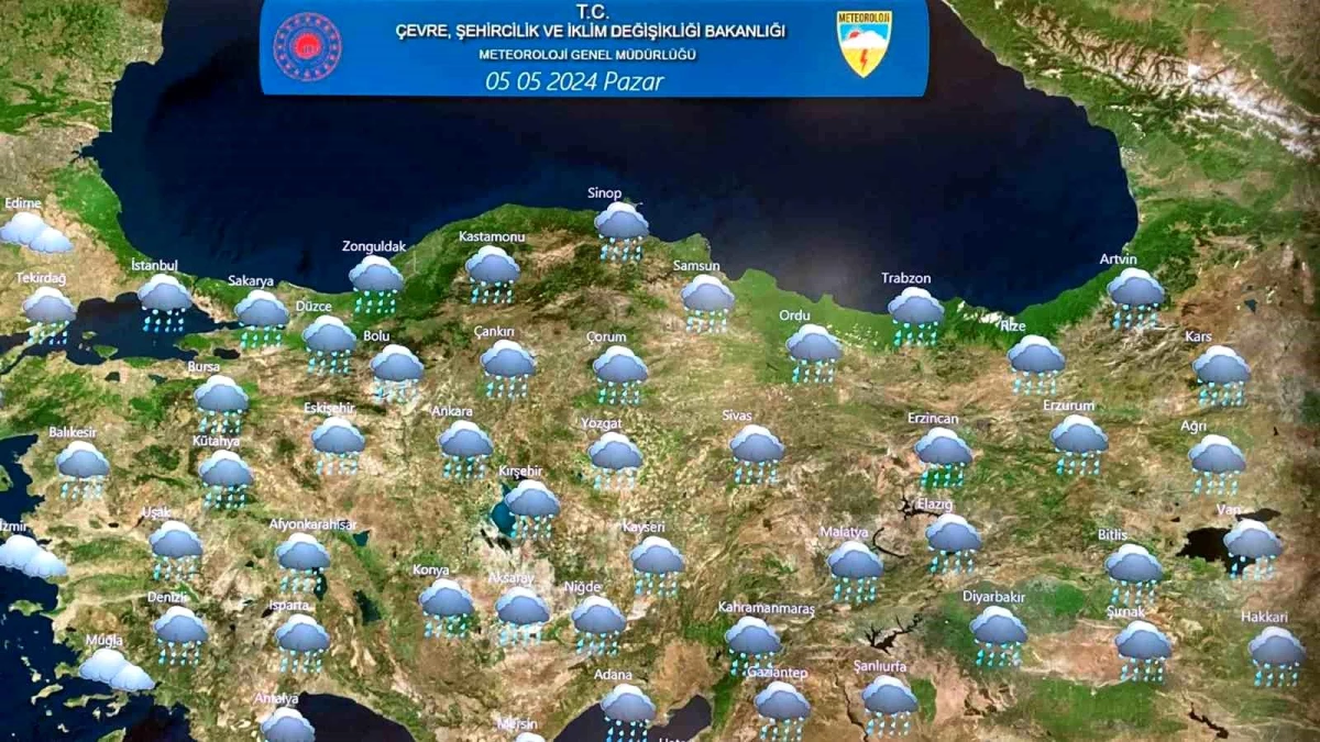 Meteoroloji Uzmanı: Hafta sonu ülke genelinde yağış bekleniyor