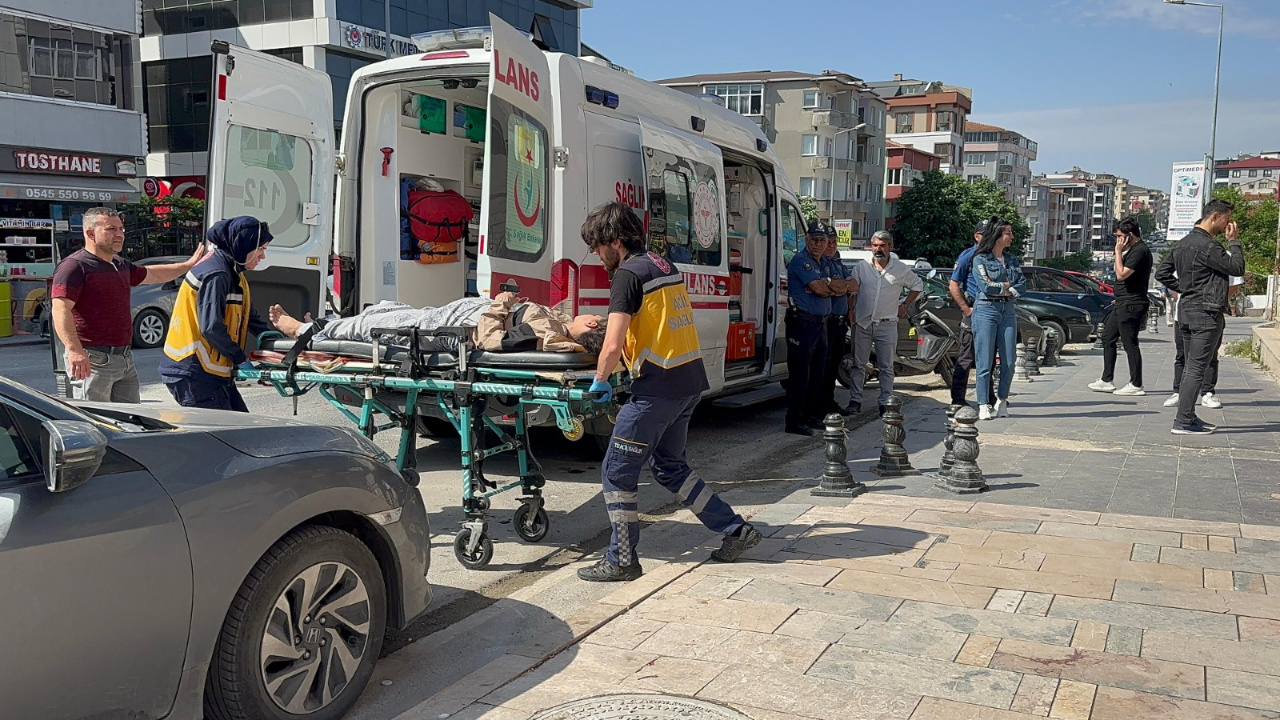 Hamile kadın otelin girişinde doğum yaptı