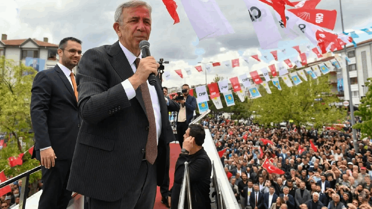 Seçimlerin tekrarlanacağı ilçede Mansur Yavaş miting yapacak