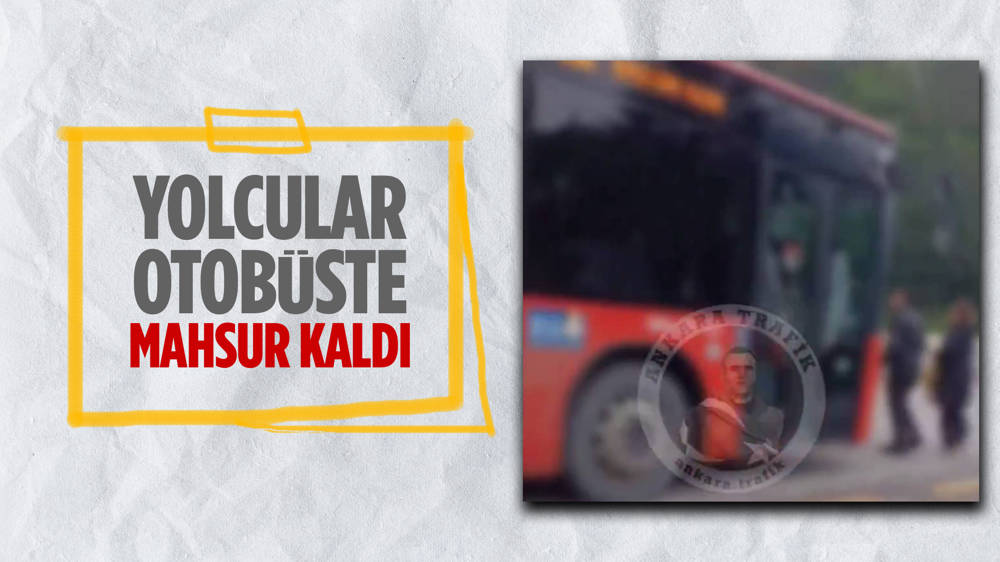 Yolcuyla Tartışan Şoför Kapıları Kilitledi