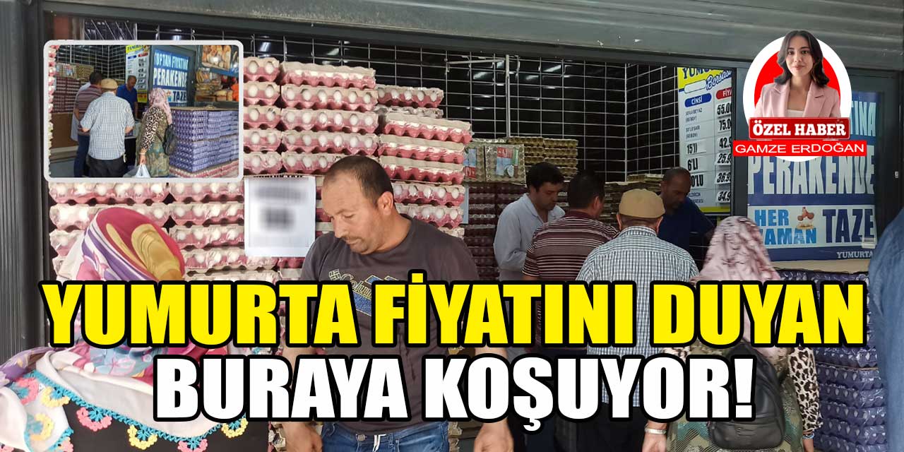 Yaz mevsimi yumurta fiyatlarını vurdu! Ankaralılar bu adrese koşuyor…