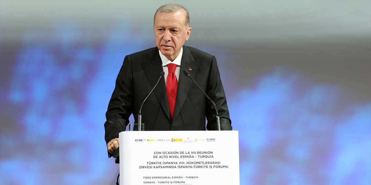 Cumhurbaşkanı Erdoğan Türkiye-İspanya İş Forumundan seslendi: ”Yatırımcıları Türkiye’ye davet ediyoruz”