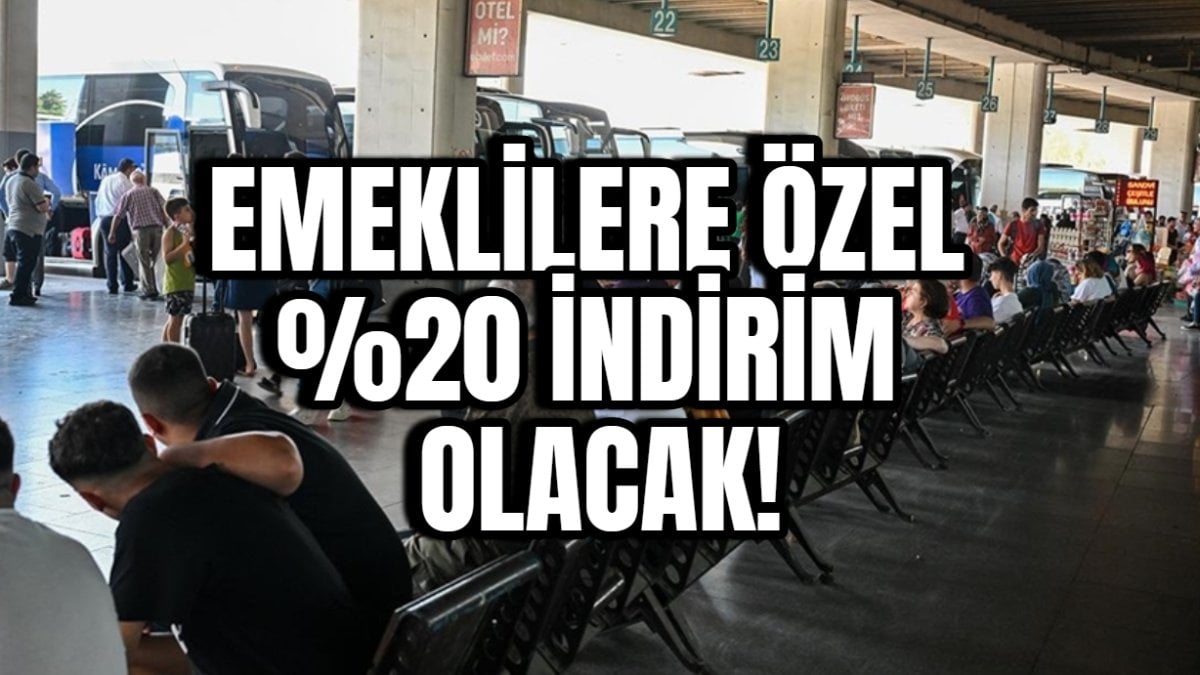 Emekliler müjde! Şehirlerarası otobüslerde emekliye indirim geldi: Bayramda memlekete ucuza gideceksiniz