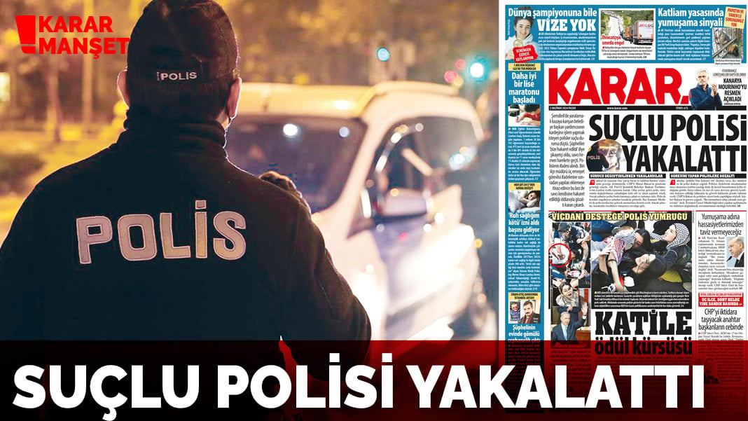 Suçlu polisi yakalattı