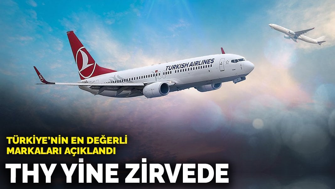 Türkiye’nin en değerli markaları açıklandı: THY yine zirvede