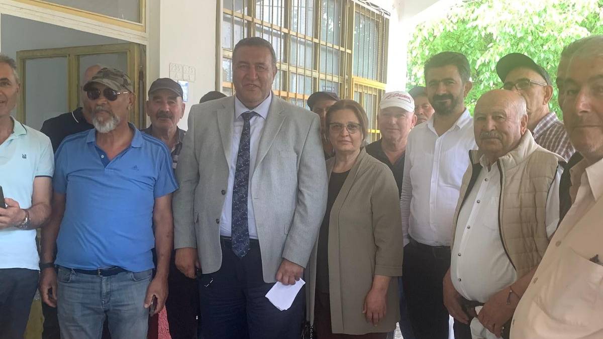 CHP’li Gürer emeklilerin ve buğday üreticilerinin dertlerini dinledi