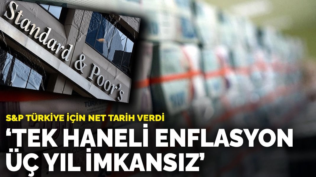 S&P Türkiye için net tarih verdi: Yıl sonunda dolar ne kadar olacak? Türkiye’de enflasyon tek haneyi ne zaman görecek? Faiz indirimi ol