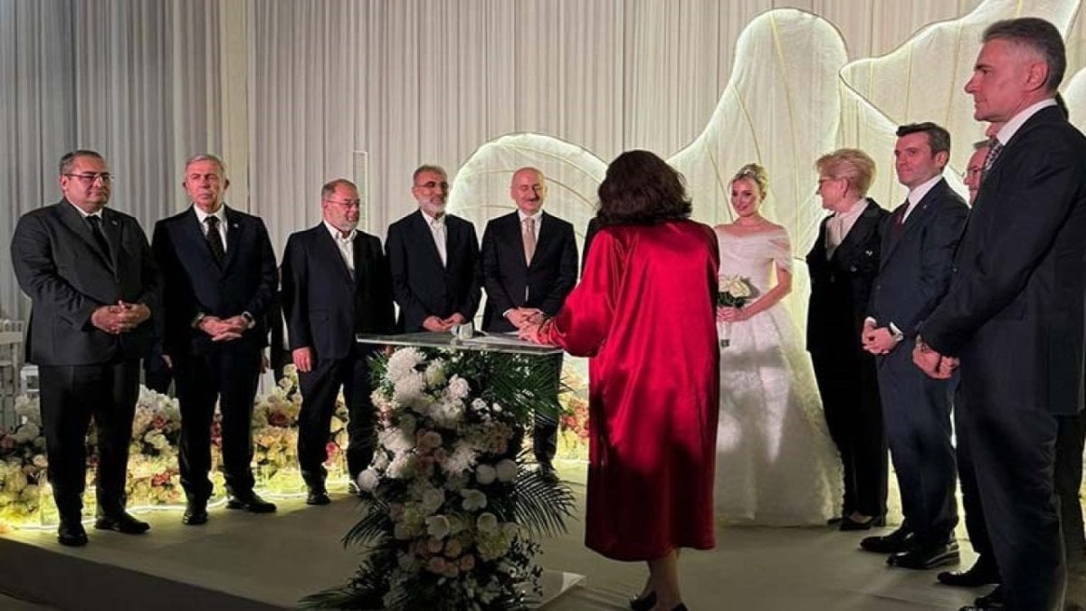 Akşener ve Yavaş nikah şahidi oldu