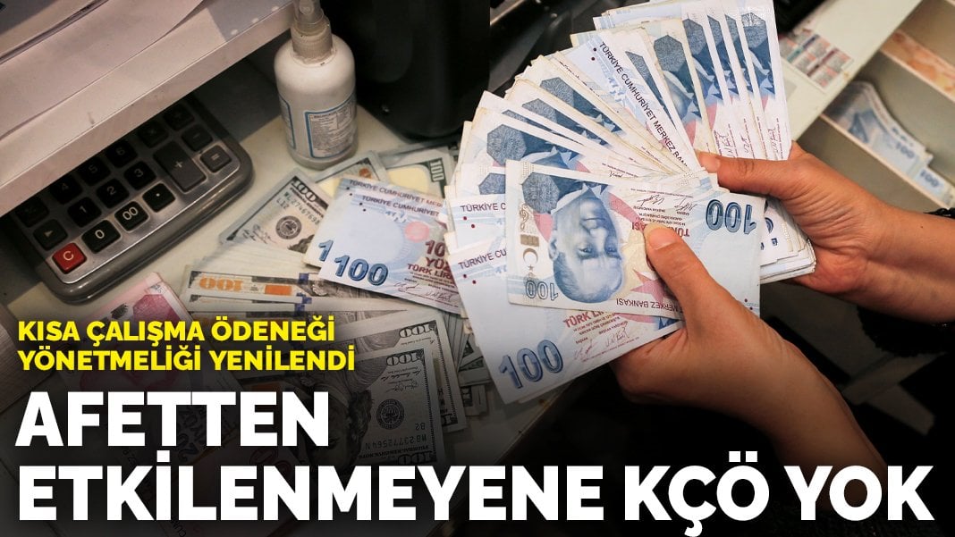 Kısa Çalışma Ödeneği Yönetmeliği yenilendi! Peki ödenekten kimler yararlanabilecek? Asgari ücretin yüzde 150’sini aşamayacak…