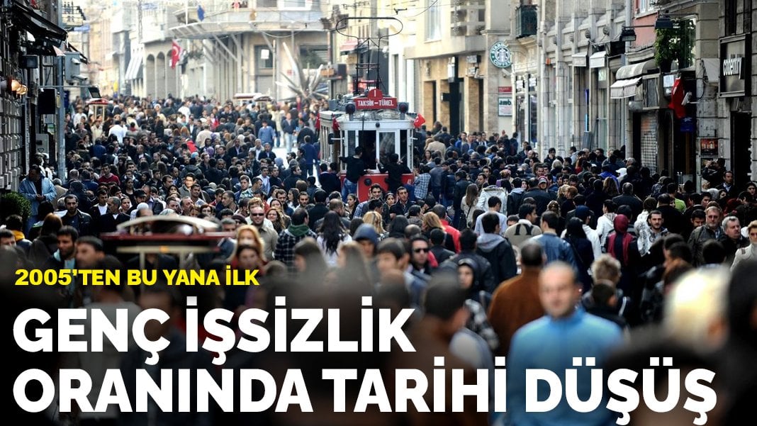 2005’ten bu yana ilk: Genç işsizlik oranında tarihi düşüş