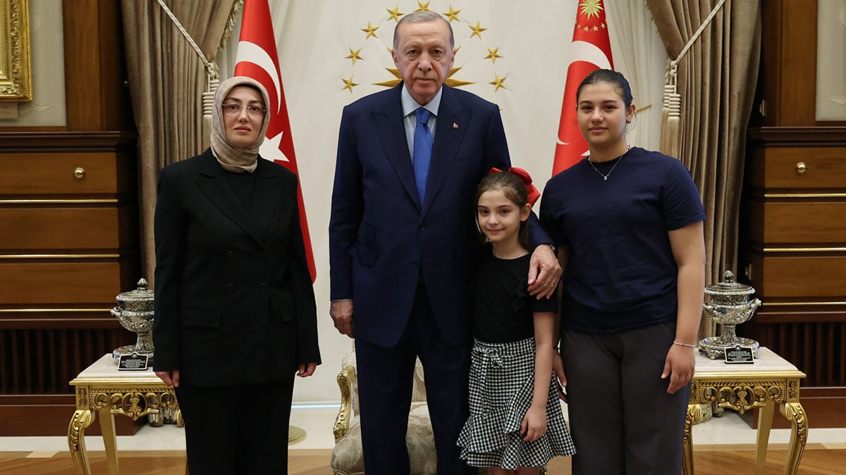 Cumhurbaşkanı Erdoğan ile Ayşe Ateş’in görüşmesi başladı