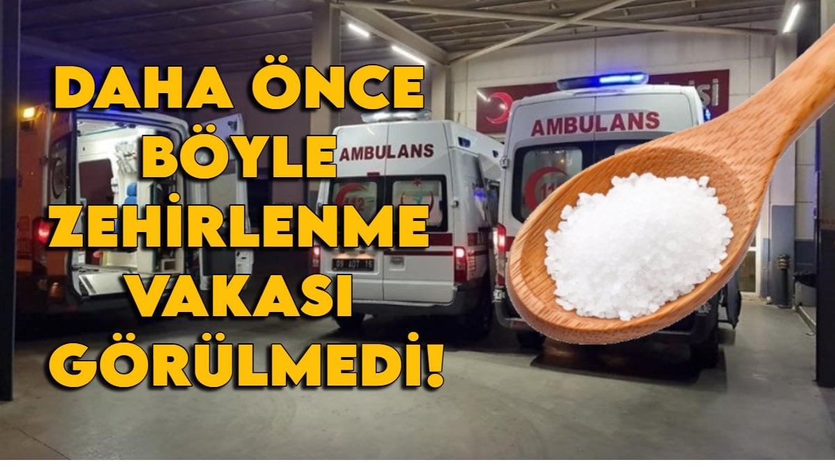 O ilde 15 işçi apar topar hastaneye kaldırıldı! Böylesi daha önce görülmedi: Yemeğe tuz yerine bakın ne atılmış…