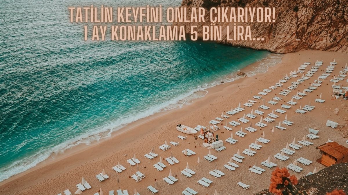 Tatil ucuza gelsin diyenler buraya akın ediyor! 1 aylık konaklama 5 bin lira: Denizin tadını oraya gidenler çıkarıyor