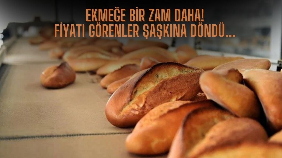 Ekmek fiyatlarına bir zam daha! O ilde yüzde 60 zam geldi: Ekmek almaya gidenler şok oldu