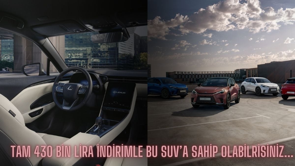 Lüksü ucuza yaşama fırsatı ayağınıza geldi! Bu Lexus’a 430 bin TL indirimle sahip olabilirsiniz