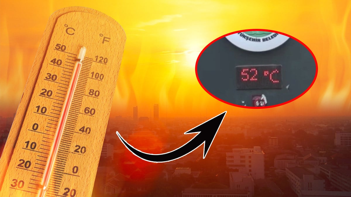 Meteoroloji daha öncesinde uyarmıştı! O ilimizde termometreler çatladı: Sıcaklık 52 dereceye kadar yükseldi!