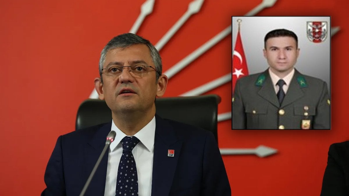 Özgür Özel’den şehit astsubay için başsağlığı mesajı