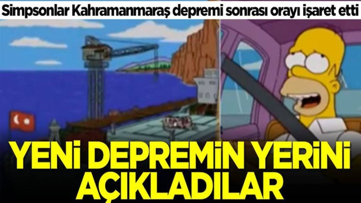 Simpsonların korkutan büyük deprem kehaneti! Türkiye detayını gösterdiler: Gerçekleşirse kaçacak yer arayın