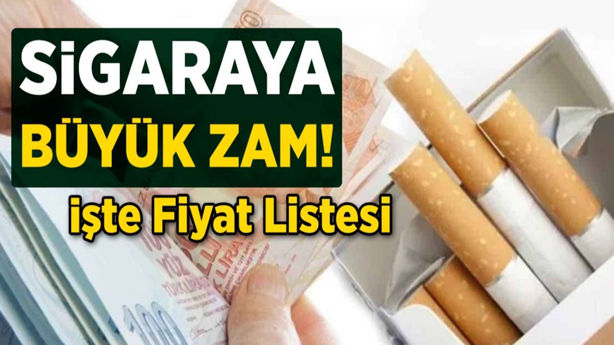 Sigaraya el değmeyecek zam yolda! Şenol Babuşcu zamlı fiyatları açıkladı: Winston, Parliament, Marlboro, Camel…