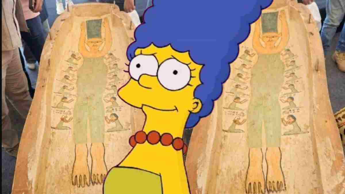 Binlerce yıllık mısır mumyasını açan arkeologlar gördüklerine inanamadı! Asırlık lahitten The Simpsons karakteri çıktı