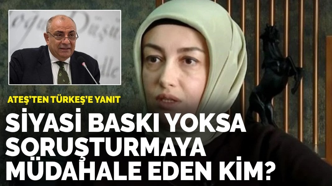 Ayşe Ateş’ten Tuğrul Türkeş’e yanıt: Soruşturmaya müdahale eden kim?