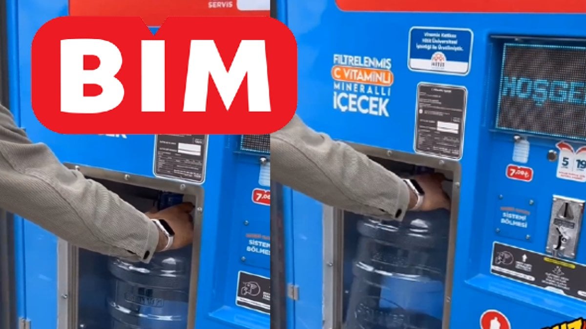 Damacanasını alan BİM’e koşacak! BİM, su doldurma otomatları getirdi: İster 5 ister 19 litre: İşte fiyatları