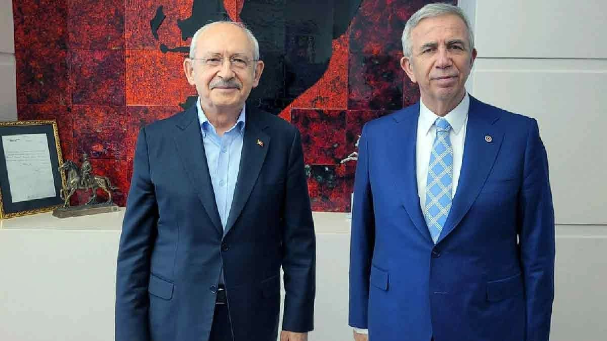 Kılıçdaroğlu, Mansur Yavaş ile görüştü