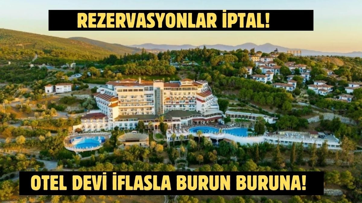 Türkiye’nin 5 yıldızlı oteli iflas ediyor! Rezervasyonlar iptal, çalışanlar kendilerine yeni iş bakmaya başladı