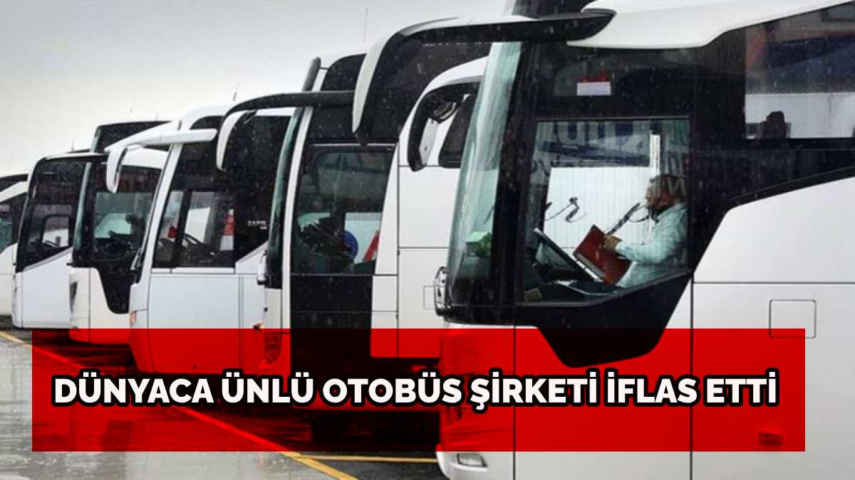 Ünlü otobüs devi iflasın pençesine takıldı! Çalışanlar yeni işlerini arıyor