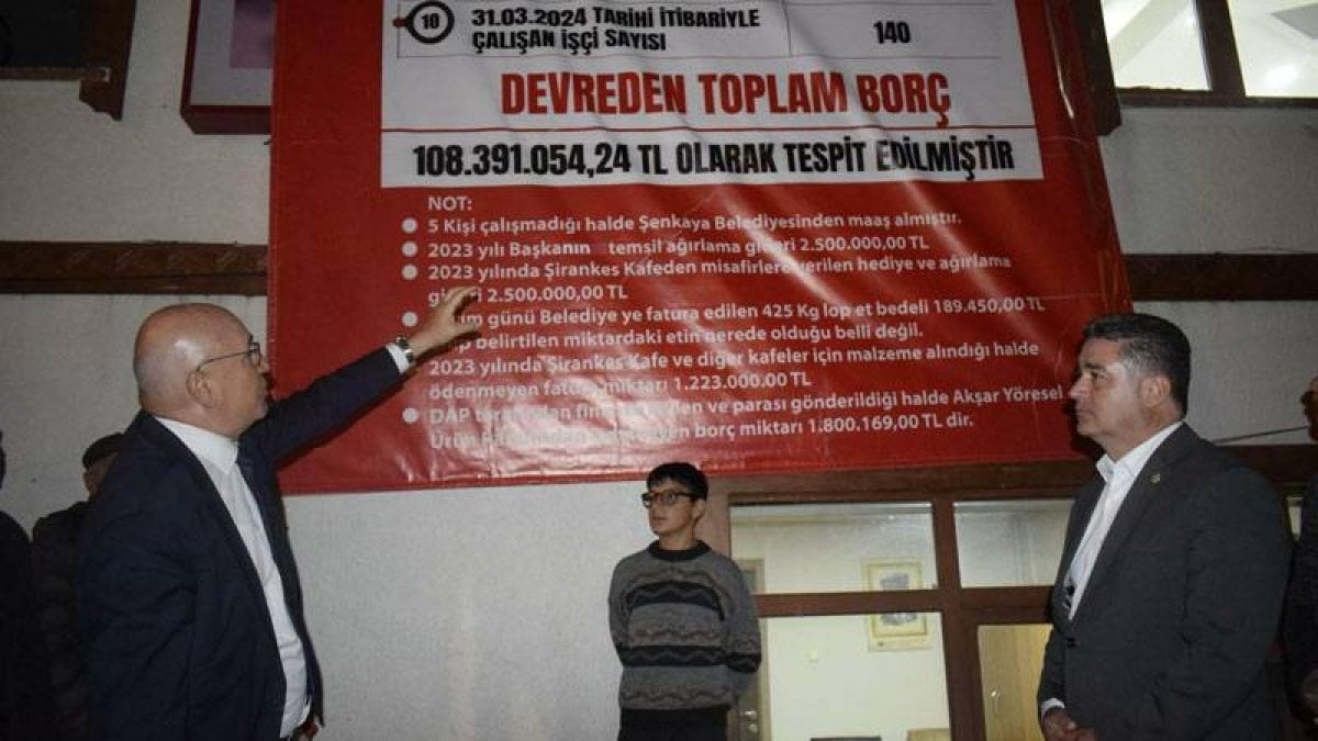 16 bin nüfuslu belediyenin 120 milyon TL borcu çıktı: Seçim günü 425 kilo et ödemesi, 2,5 milyon lira misafir ağırlama gideri