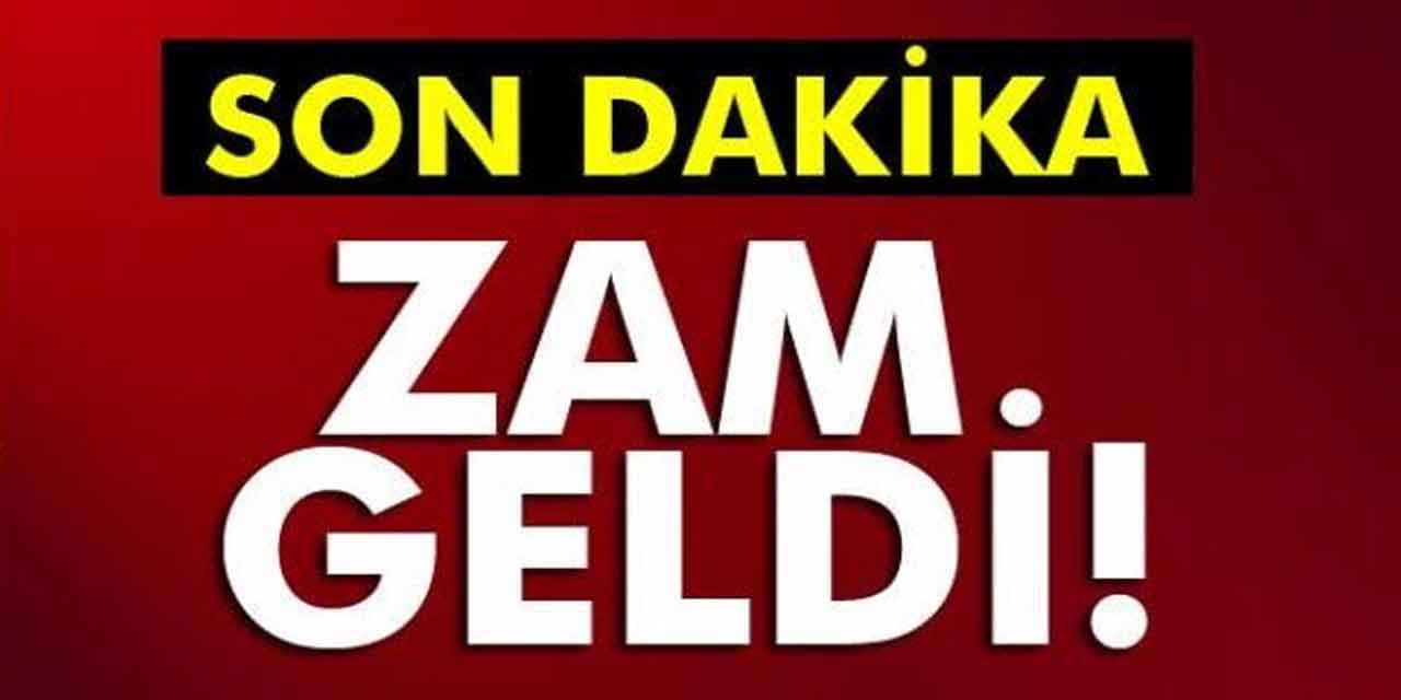 Meclis onayı çıktı yüzde 60 zam resmileşti! Temmuz ayı beklenmedi hemen uygulamaya alındı