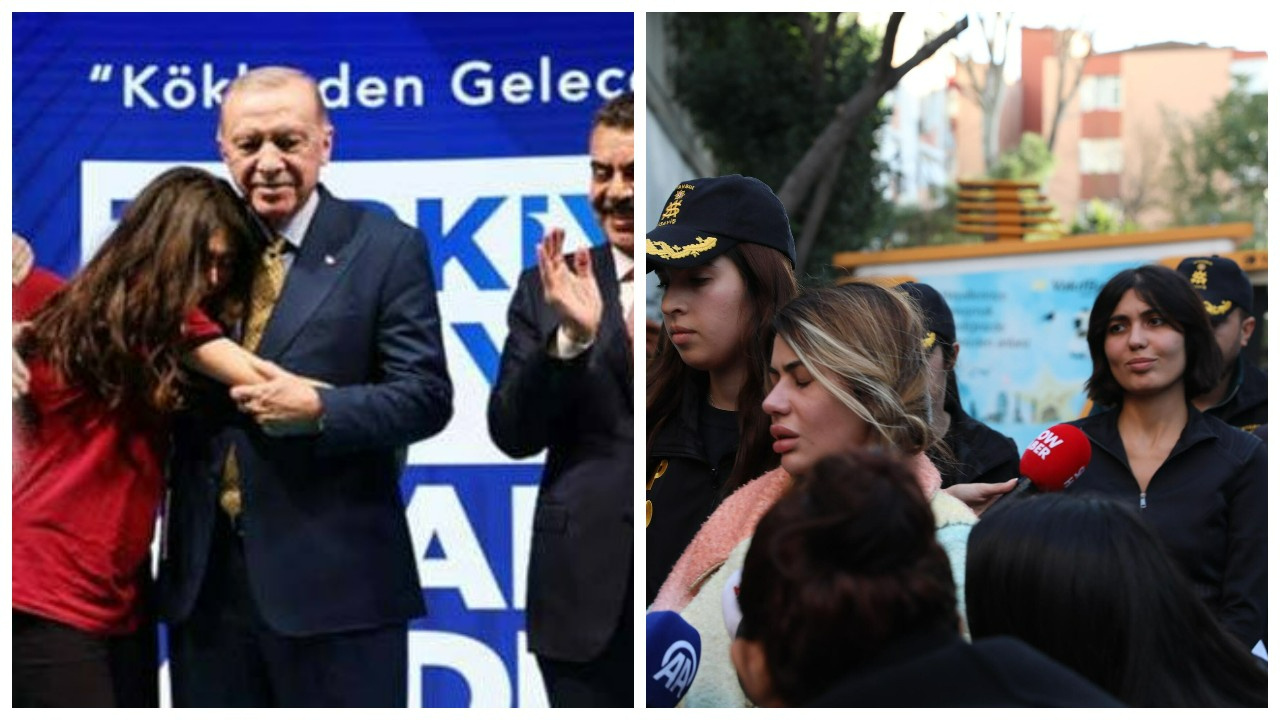 Ablaları için yardım istemiş… Koşarak Erdoğan’a sarılan kız Nihal-Bahar Candan’ın kardeşi çıktı