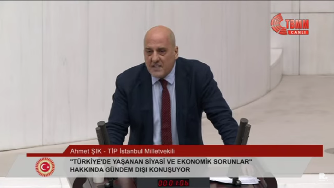 Ahmet Şık’tan TBMM’de ‘Ayhan Bora Kaplan’ soruları: ‘Soylu ve ekibi işin içinde mi?’