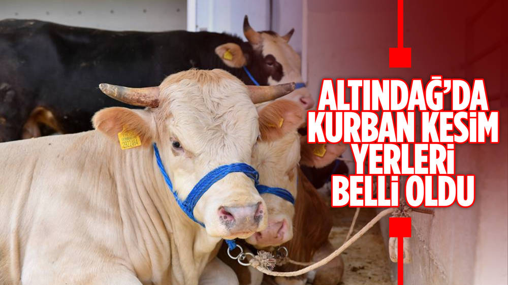 Altındağ’da Kurban Kesim Yerleri Belirlendi